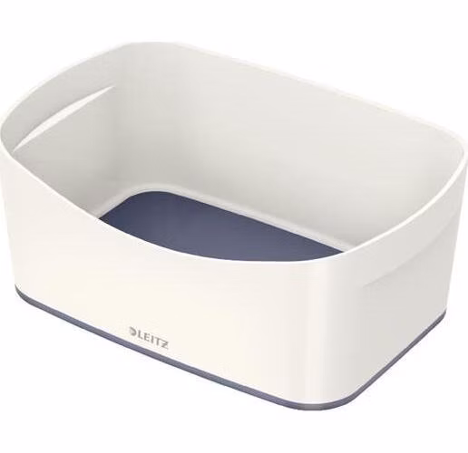 LEITZ Stolní box MyBox, bílá/šedá