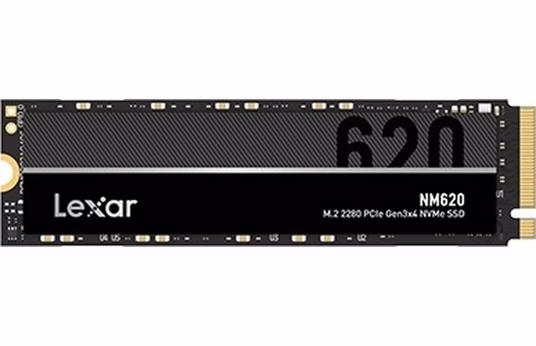 Lexar® 256GB NM620 PCIe Gen3x4 M.2 up to 3000 MB/s read and 1300 MB/s write