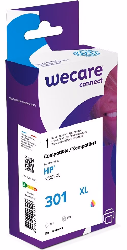 WECARE ARMOR ink kompatibilný s HP CH564EE, 3farby, HC