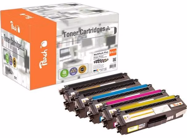 PEACH kompatibilní toner Brother TN-421 MultiPack bk, c, m, y