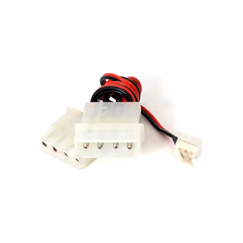 GEMBIRD Kabel rozdvojka nap 1x 5,25 na 5,25 + 3pin fan