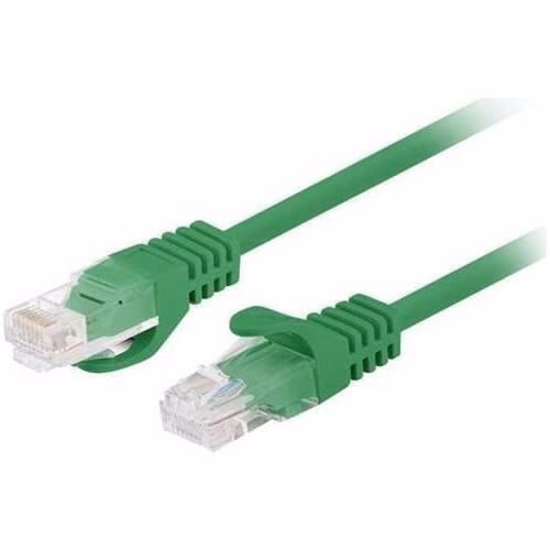 LANBERG Patch kabel CAT.5E UTP 0.25M zelený Fluke Passed
