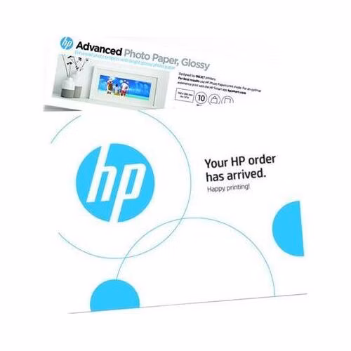 HP Advanced - fotografický papír - lesklý - 10 listy - 102 x 305 mm - 250 g/m2