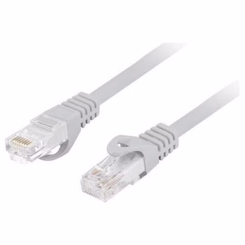 LANBERG Patch kabel CAT.6 UTP LSZH CU 3M šedý Fluke Passed