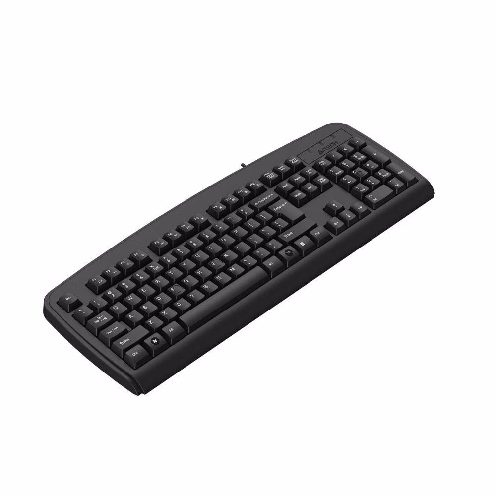 A4tech tenká klávesnice KB-720, CZ/US, USB, černá