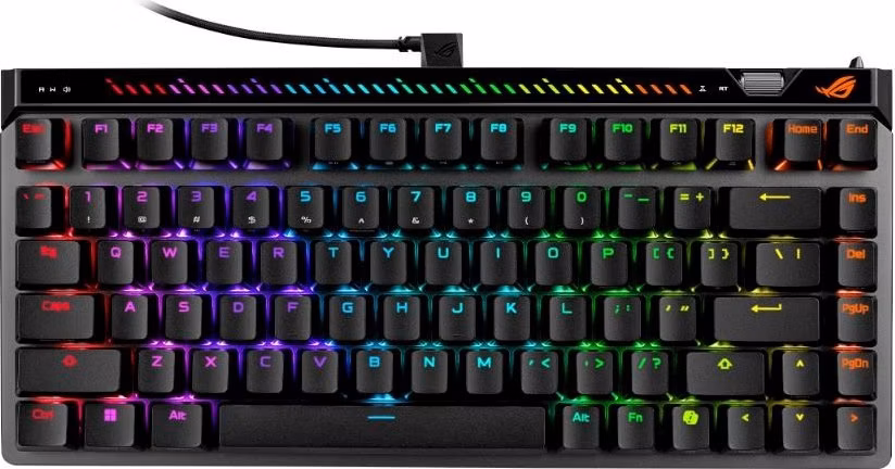 ASUS klávesnice ROG Falchion ACE 75 HE, Mechanická, USB-C, US, černá