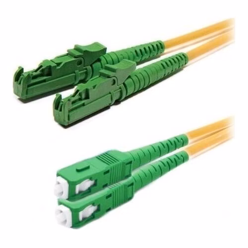 XtendLan FO patch E2000/APC-SC/APC 5m 9/125 duplex, LS0H, G.652d
