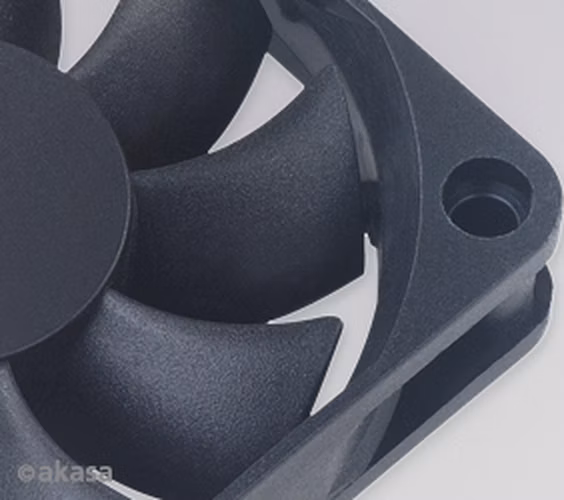prídavný ventilátor Akasa 60x60x15 black