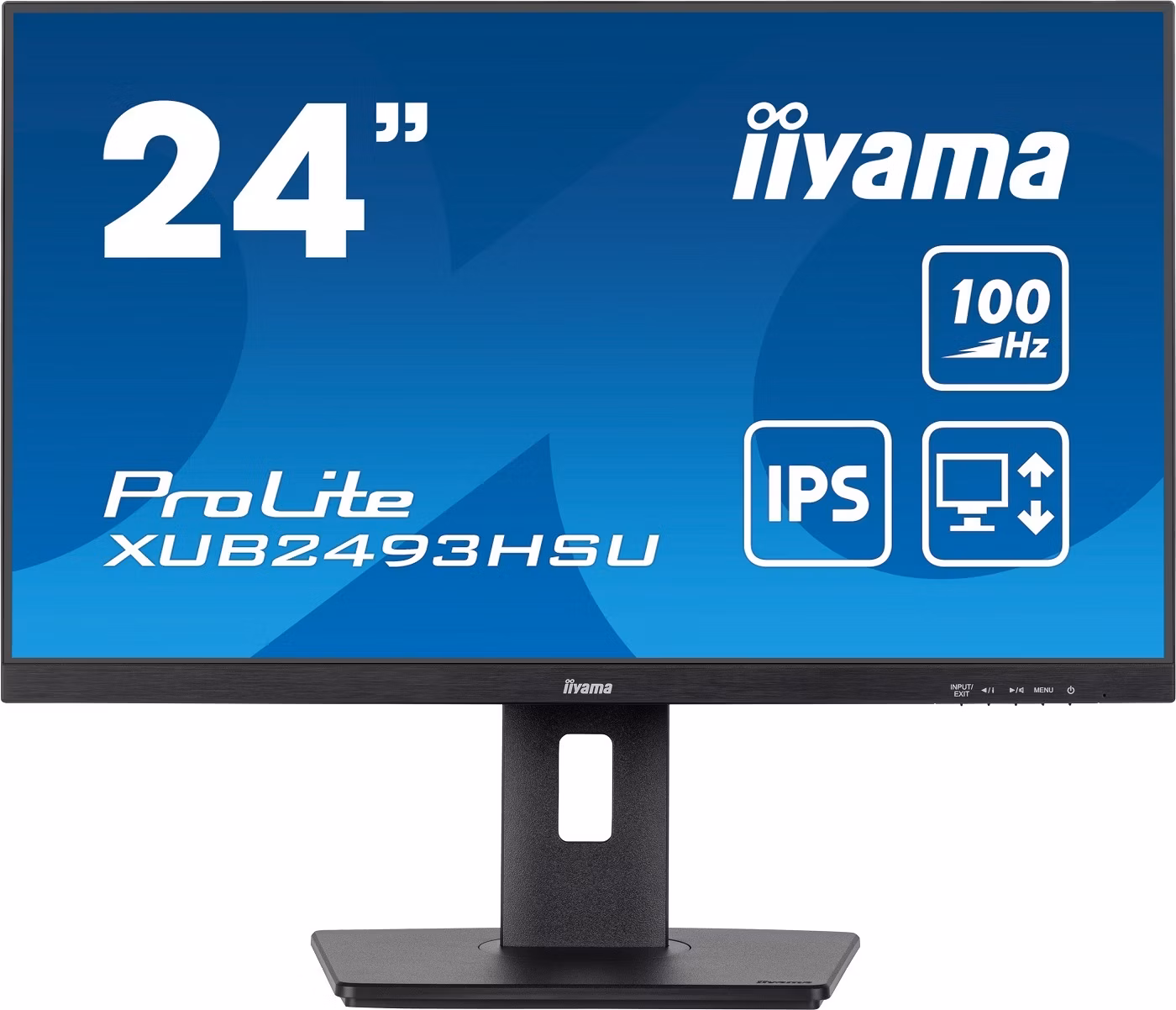 iiyama ProLite/XUB2493HSU-B7/23,8"/IPS/FHD/100Hz/1ms/Black/3R