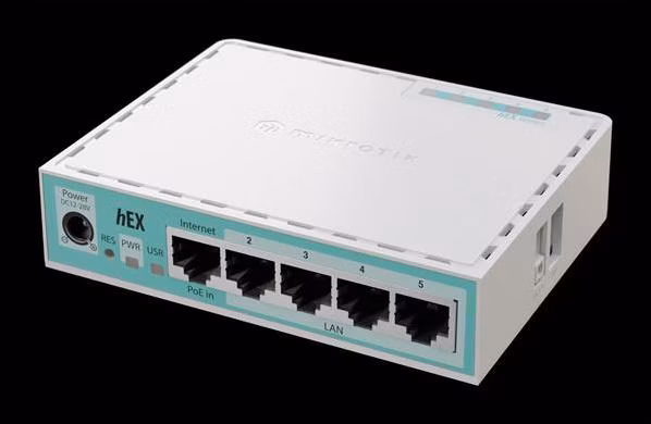 MIKROTIK hEX (2024 version) with RouterOS L4 license, desktop case
