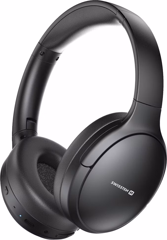 SWISSTEN BLUETOOTH ANC SLUCHÁTKA PURE ČERNÁ