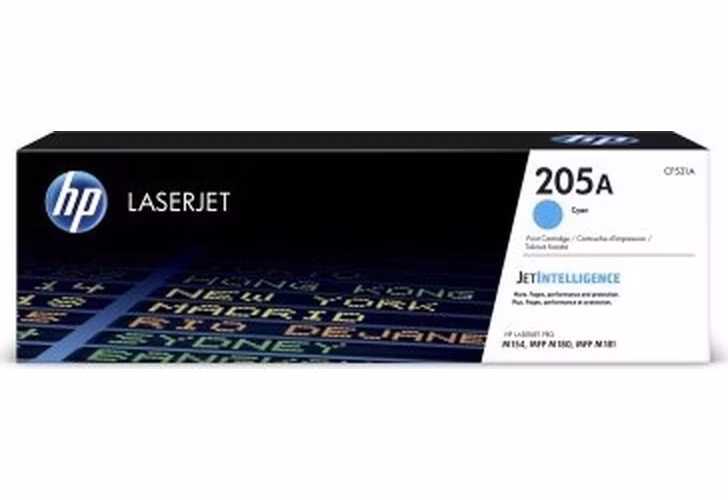 HP Azúrová originálna tonerová kazeta HP 205A LaserJet