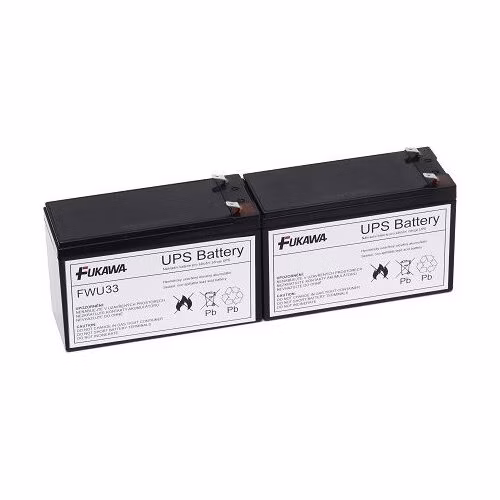 FUKAWA olověná baterie FWU33 do UPS APC/ výměnná sada za RBC33