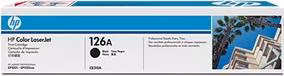 HP 126A Black LJ Toner Cart, CE310A (1,200 pages)