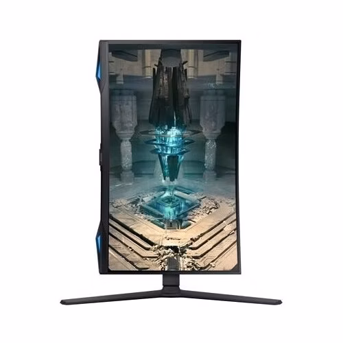BAZAR - SAMSUNG MT LED LCD Gaming Smart Monitor 27" Odyssey G65B - prohnutý,Quantum Dot QHD,VA,240Hz,1ms,Pivot - Poškoze
