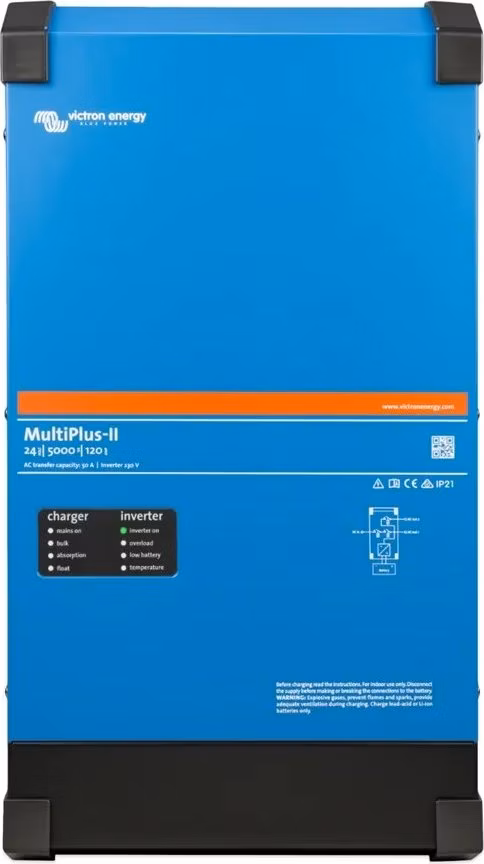 Victron MultiPlus-II hybridní měnič 24V/5000VA/120A-50A