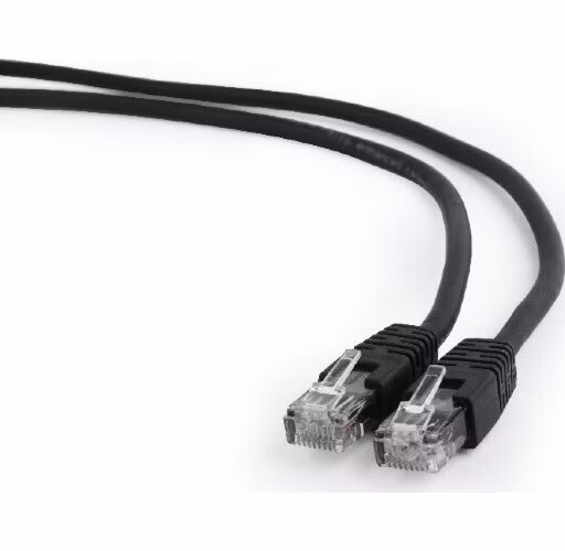GEMBIRD Eth Patch kabel cat6 UTP, 2m, černý
