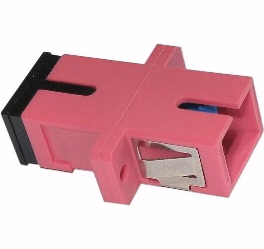 XtendLan SC-SC simplex adapter MM, OM4, fialová, do optických rozvaděčů