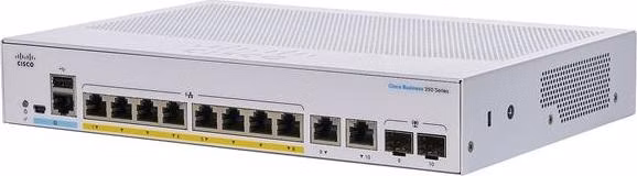 Cisco CBS350 Managed 8-port GE, PoE, 2x1G Combo - REFRESH