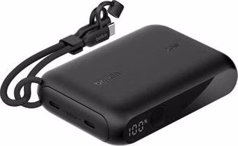 Belkin BOOST CHARGE™ USB-C Power Delivery PowerBanka s displejem, 10000mAh, 20W, černá