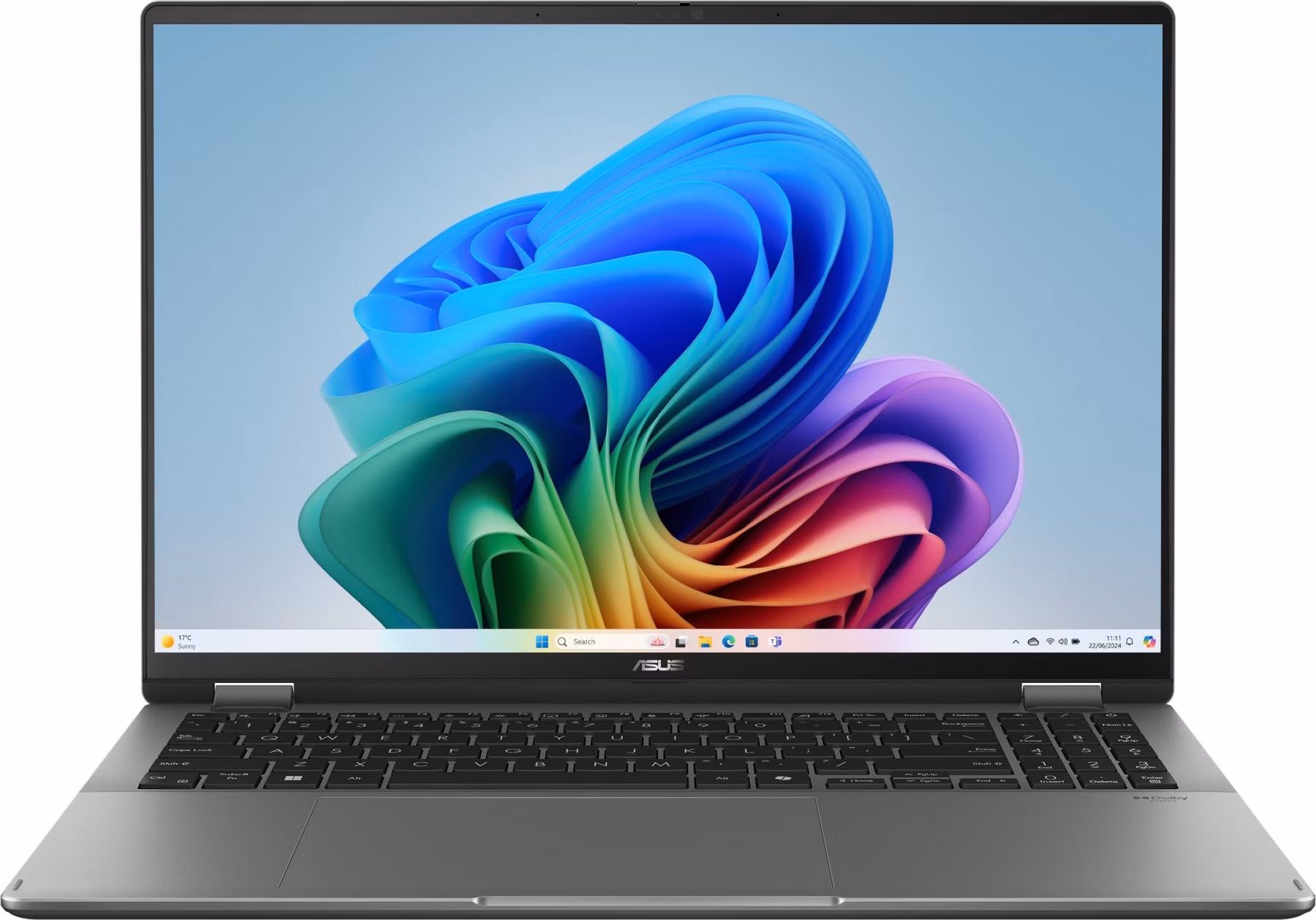 ASUS Vivobook 16 Flip/TP3607SA-OLED099W/U7-258V/16"/WUXGA/T/32GB/1TB/Intel int/W11H/Gray/2R