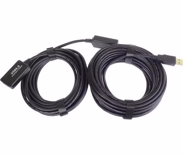 PremiumCord USB 2.0 repeater a prodlužovací kabel A/M-A/F 20m
