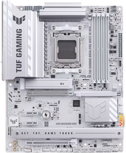 ASUS MB Sc AM5 TUF GAMING B850-PRO WIFI7 W NEO, AMD B850, 4xDDR5, 1xHDMI, 1xDP