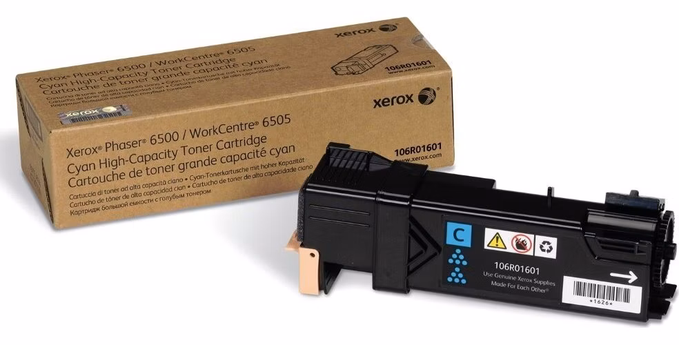 Xerox original toner pro WC6505/ 6500/ azurový 2 500 str.