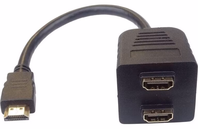 PREMIUMCORD Adaptér HDMI M - 2x F (rozdeľovač, 1.3)