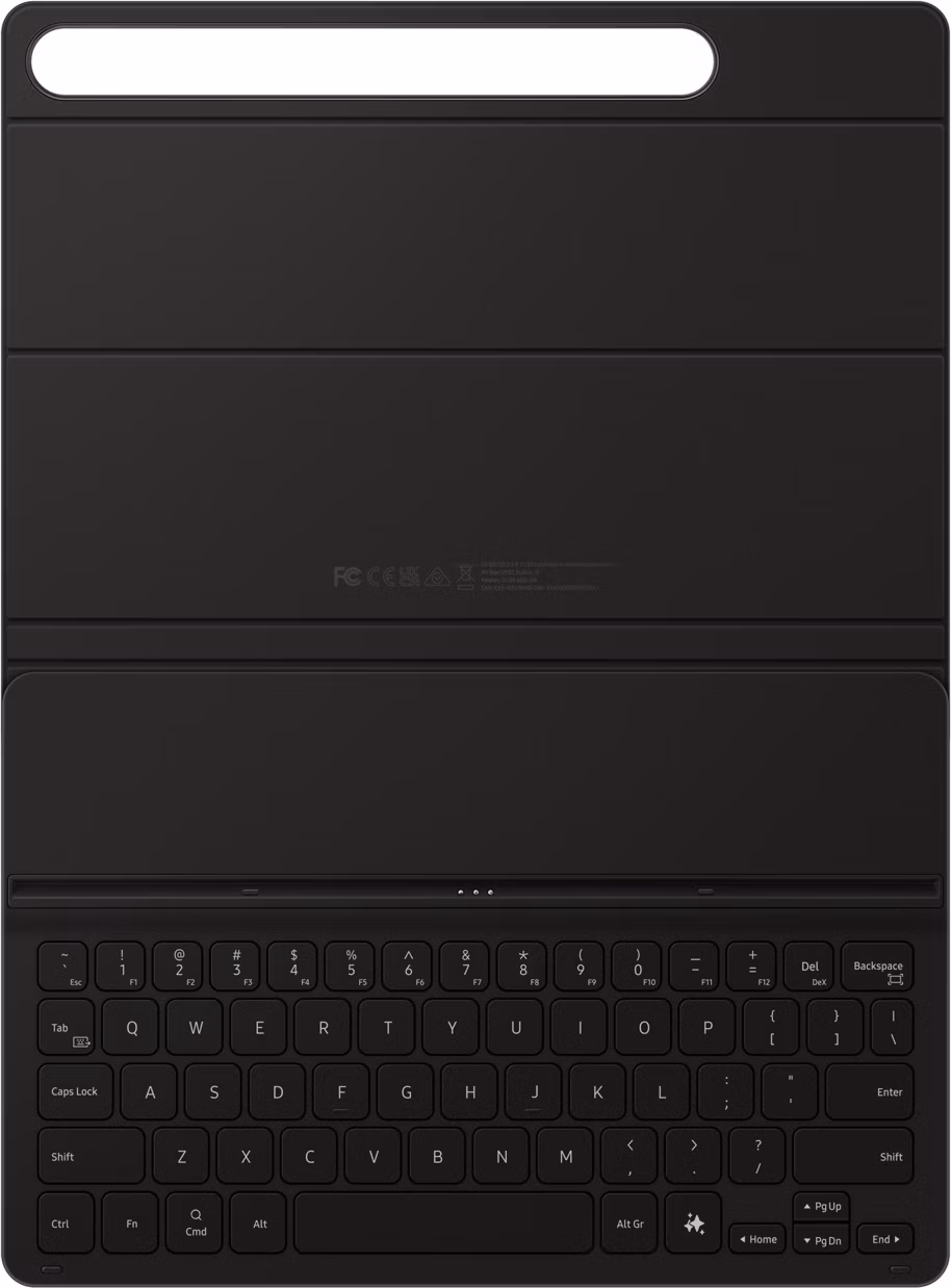 Samsung Ochranný kryt s klávesnicou pre Tab S9/S9 FE/S10 FE/S10 Lite Black