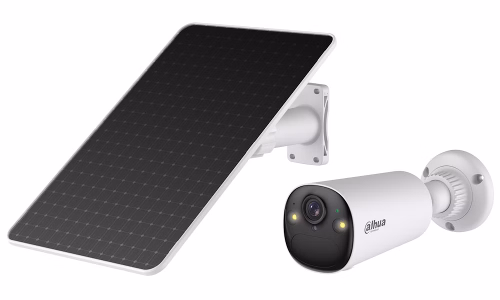 DAHUA IP kamera KIT/BF4CP-0210B/ bullet/ Wi-Fi/ 4Mpix/ obj. 2,1mm/ H.265/ krytí IP66/ ONVIF/ IR 15m + 8W solární panel