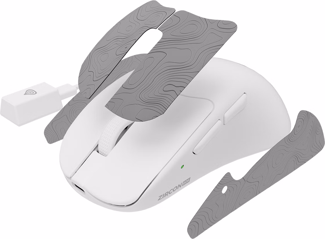 Herná bezdrôtová myš Genesis ZIRCON 606/Herná/Optická/26 000 DPI/USB+BT/Biela