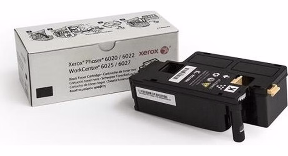 Xerox toner Black pro Phaser 6020, 6022, WorkCentre 6025, 6027 (2000 str, black) - POŠKOZENÝ OBAL - BAZAR