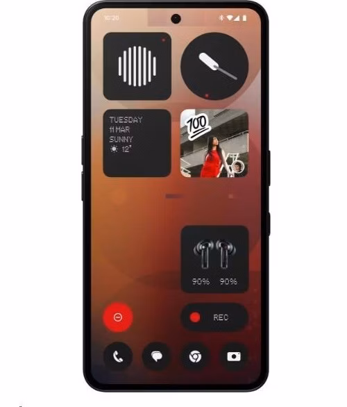 Nothing Phone (3a) 8/128GB, black, EU
