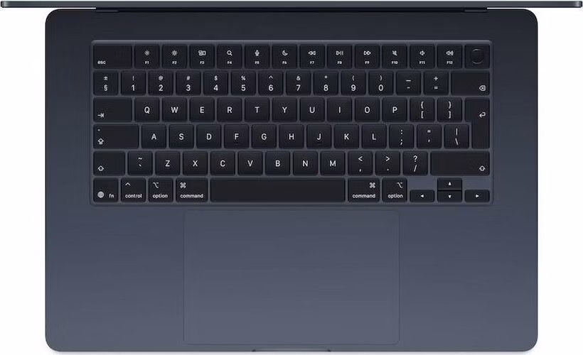 Apple MacBook Air 15'' (2025) / M4 / 10C CPU / 10C GPU / 24GB RAM / 512GB SSD / Temně inkoustový