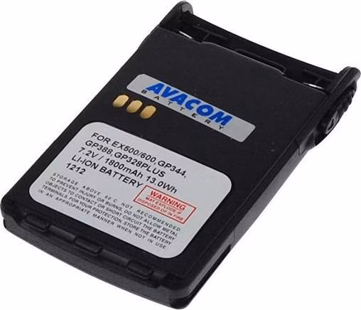 AVACOM Motorola GP328 PLUS, GP344, GP688 PLUS Li-Ion 7,2V 1800mAh