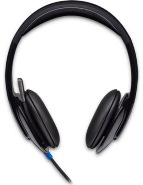 Logitech Headset Stereo H540/ drátová sluchátka + mikrofon/ USB/ černá