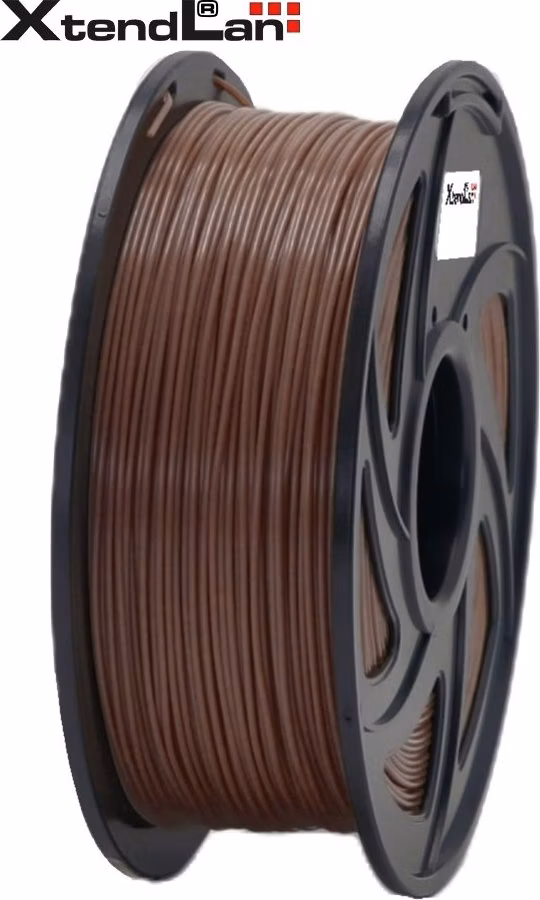 XtendLAN PLA filament 1,75mm hnědý 1kg