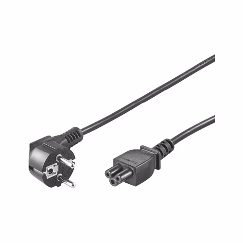 PremiumCord Kabel síťový 230V k notebooku 3m, trojlístek "Mickey Mouse"