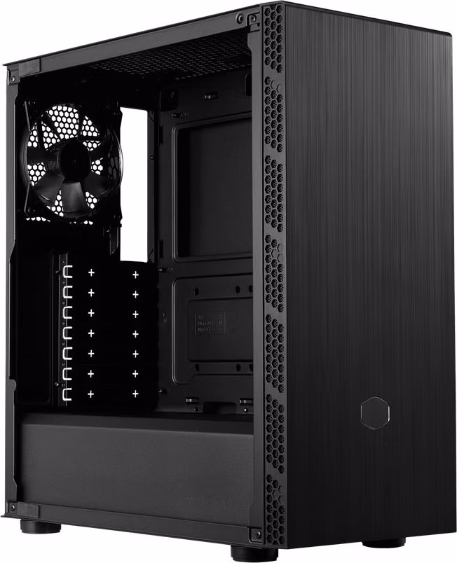 COOLER MASTER case MasterBox MB600L V2 TG + 650W PSU, ATX, Mid Tower
