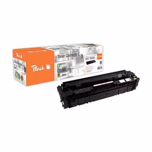 PEACH kompatibilní toner Canon CRG-045, žlutá, 1300str.