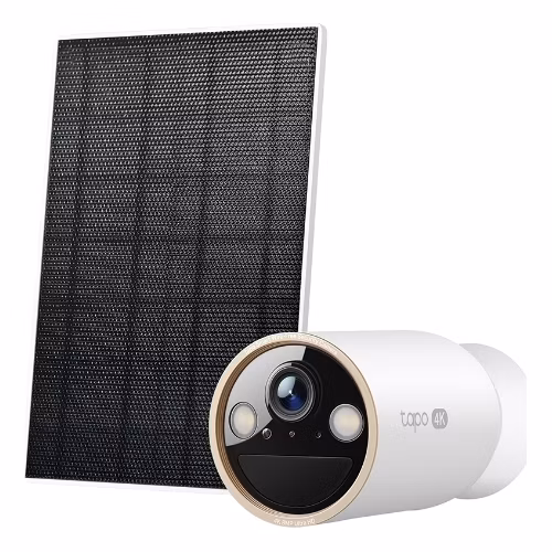 TP-Link Tapo C460 KIT venkovní kamera, solární panel (8MP, 4K, 2160p, IR 15m, WiFi, micro SD card, IP66)