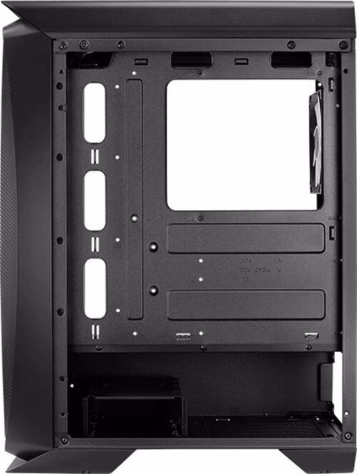 AEROCOOL skříň Aero One Frost ML G, Mid tower, 2x USB 3.0, 2x audio, 4x 120mm RGB Fan, bez zdroje