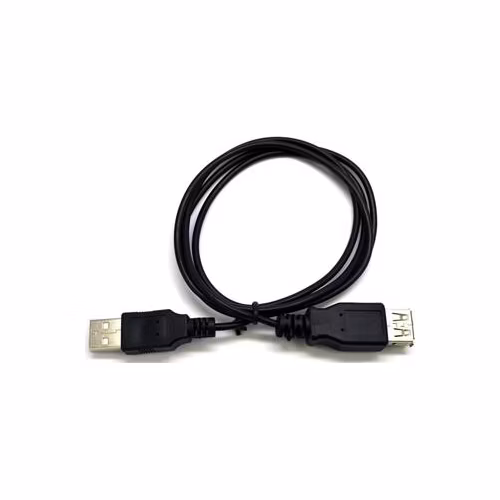 C-TECH Kabel USB A-A 1,8m 2.0 prodlužovací, černý