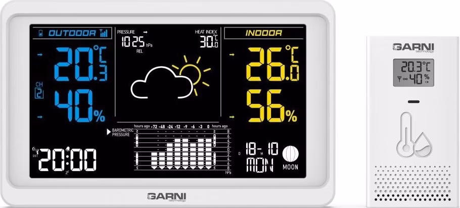 GARNI 618W Precise - meteorologická stanice