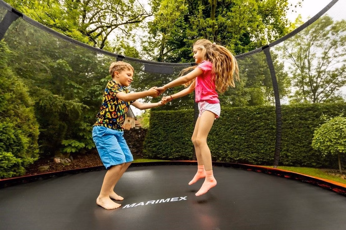 Marimex Premium trampolína 305 cm + vnitřní ochranná síť + schůdky ZDARMA