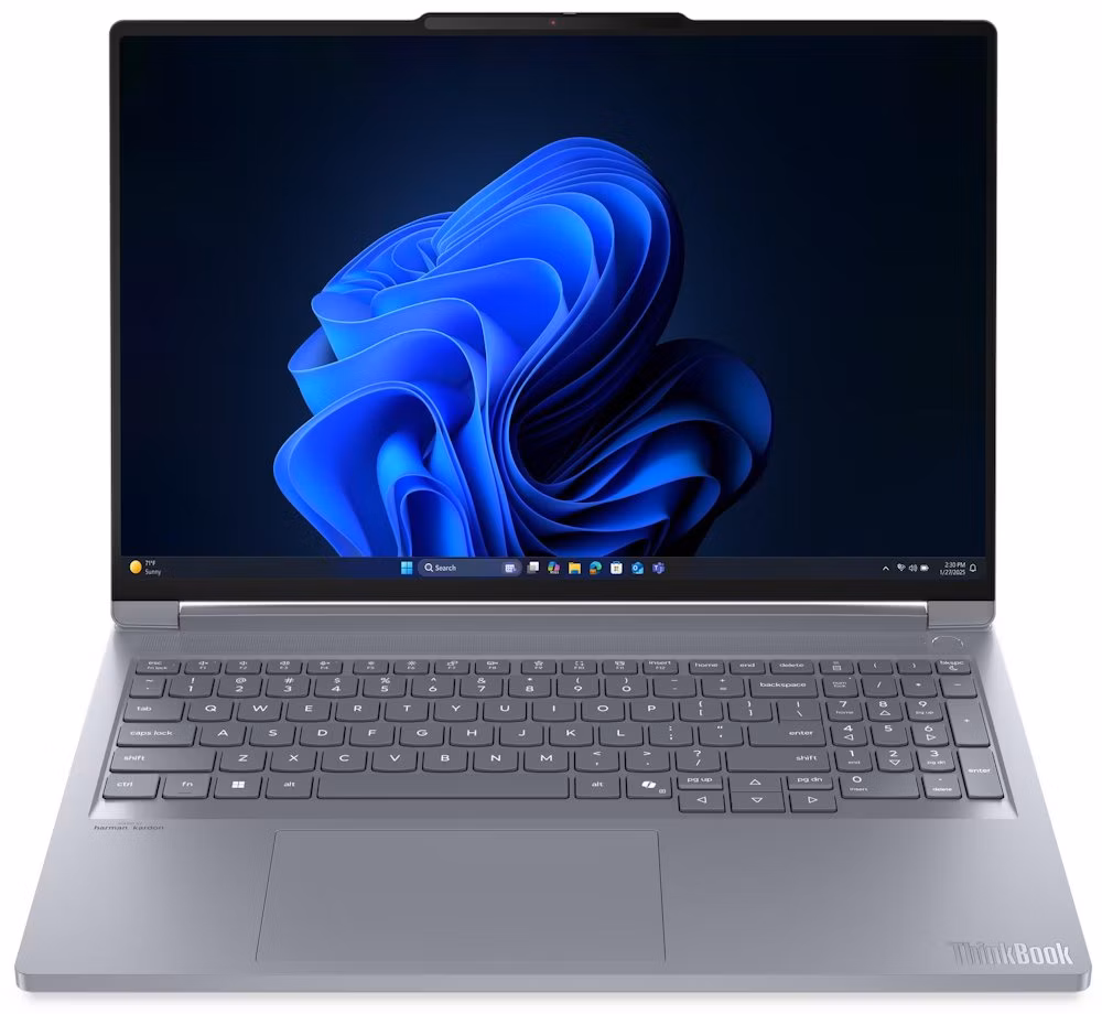 Lenovo ThinkBook 16p G6/ Ultra 7-255HX/ 32GB DDR5/ 1TB SSD/ RTX 5060 8GB/ 16"WQXGA,matný/ W11P/ šedý
