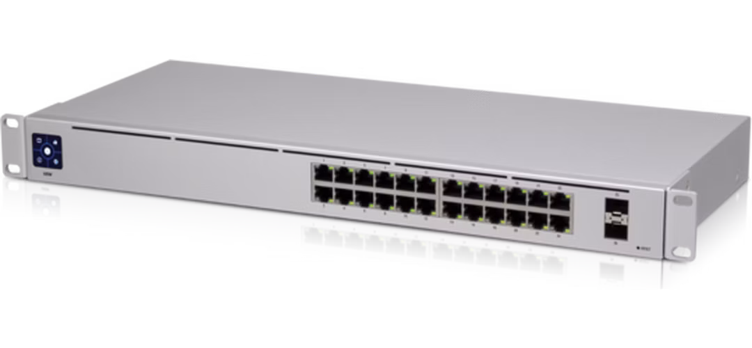 UBNT UniFi Switch USW-24 Gen2 [24xGigabit, 2xSFP, 52Gbps, bez ventilátora]