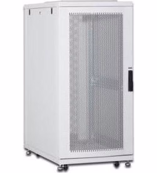 DIGITUS 26U serverový stojan, Unique Series, dveře z děrované oceli 1340x600x1000 mm, barva šedá (RAL 7035)