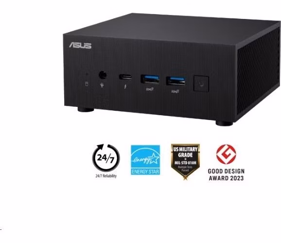 BAZAR - ASUS PC PN64-BB5003MDE1 i5-13500H bez RAM 2*M.2 Slot+ 1* 2.5" Slot Intel WiFi 6E AX210 +BT5.2 HDMI - Rozbaleno (